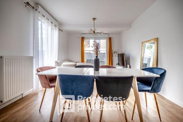 Appartement lumineux en rez-de-jardin 3 pièces de 60m² + place de parking Asnières-sur-seine