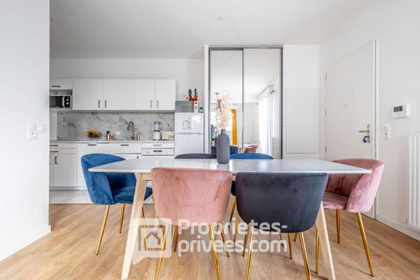 Appartement lumineux en rez-de-jardin 3 pièces de 60m² + place de parking Asnières-sur-seine