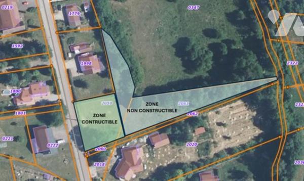 TERRAIN à BATIR DE 1150m²