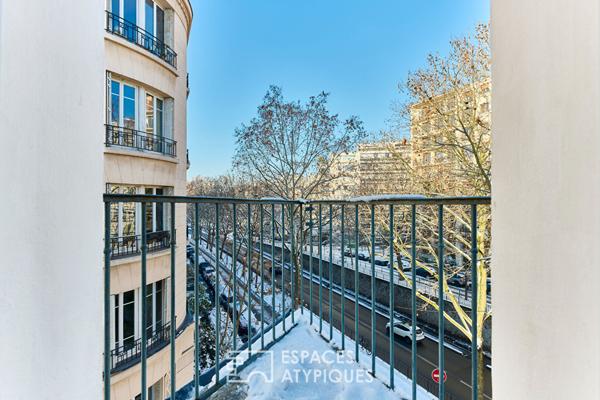 Appartement refait par architecte avec balcon