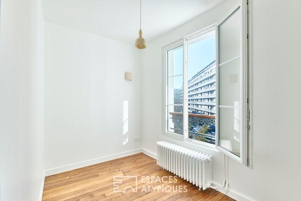 Appartement refait par architecte avec balcon