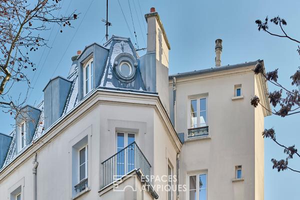 Appartement refait par architecte avec balcon