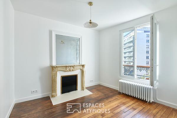 Appartement refait par architecte avec balcon