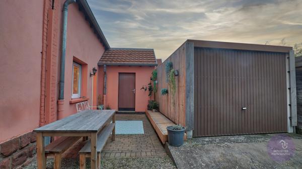 Erstein (67150) Erstein - maison 5 pièces 118.96 m² / 138.15 au sol - terrasse, cours et jardin