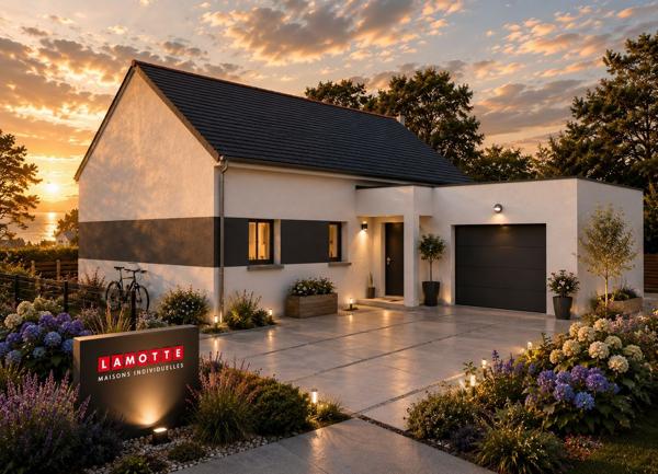 Terrain + Maison à vendre 4 pièces - 92 m²