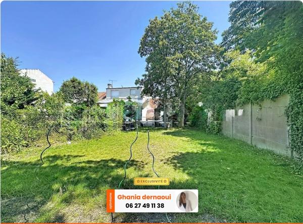 RARE A NOGENT-SUR-MARNE — Maison 3 pièces 75 m² + terrain 419 m² À  2 MINUTES DU RER E