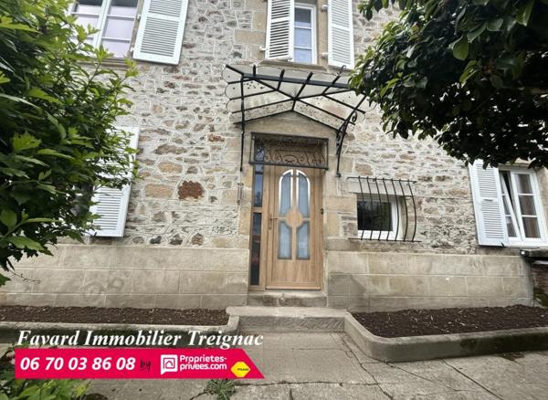 Maison de Maître  de 145 m²   119 800  HAI    Chamberet 19370