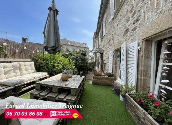 Maison de Maître  de 145 m²   119 800  HAI    Chamberet 19370