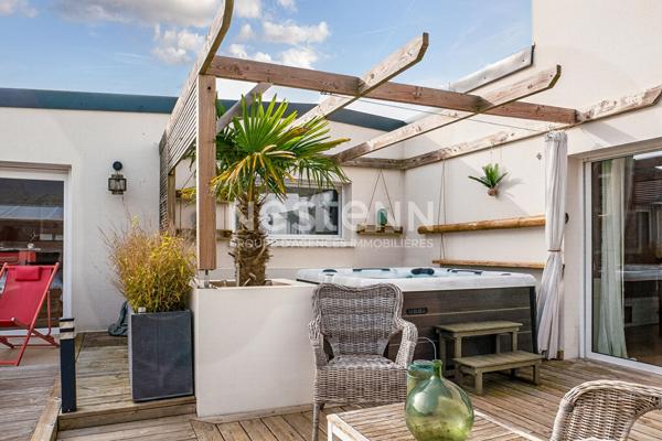 Maison contemporaine 6 pièces - Vie de plain-pied - Piscine - Trémuson