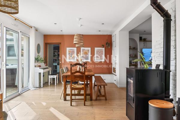 Maison contemporaine 6 pièces - Vie de plain-pied - Piscine - Trémuson