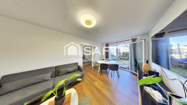 Appartement familial 3 chambres avec 101 m² de jardins privatifs environnement très calme