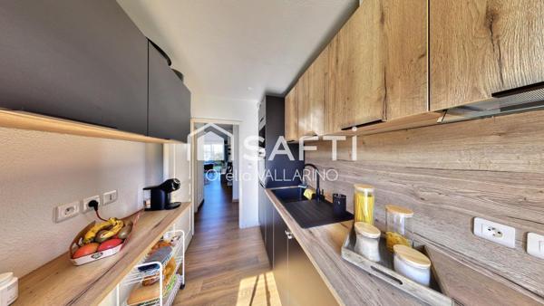 Appartement familial 3 chambres avec 101 m² de jardins privatifs environnement très calme