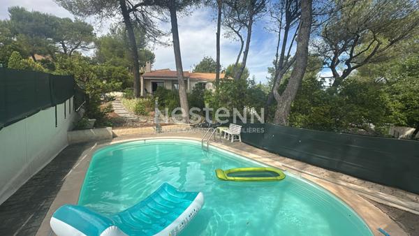 A vendre Maison 140m2 sur terrain de 1019m2 Aubagne