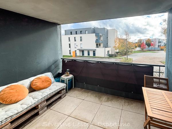 Plescop (56890) Agréable T2 avec balcon, parking