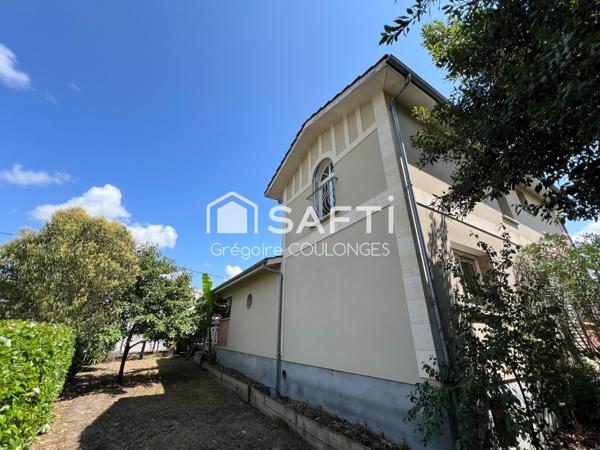 Maison récente de 7 pièces sur terrain arboré