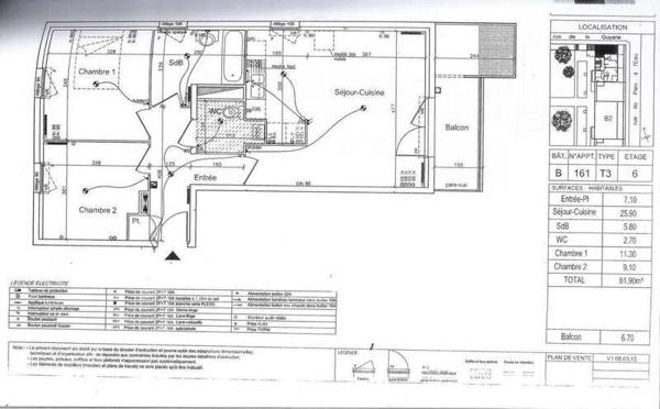 Appartement 3 pièces - 44600 Saint-Nazaire