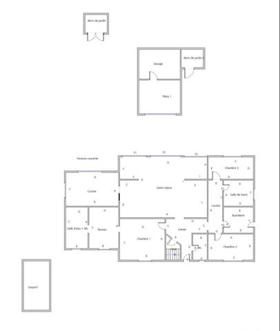 Maison à vendre 4 pièces 135 m² Bergerac