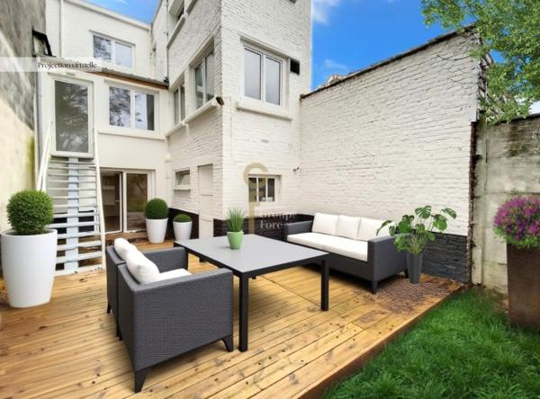 Maison mitoyenne 2 côtés Marcq-en-Baroeul 127 m²