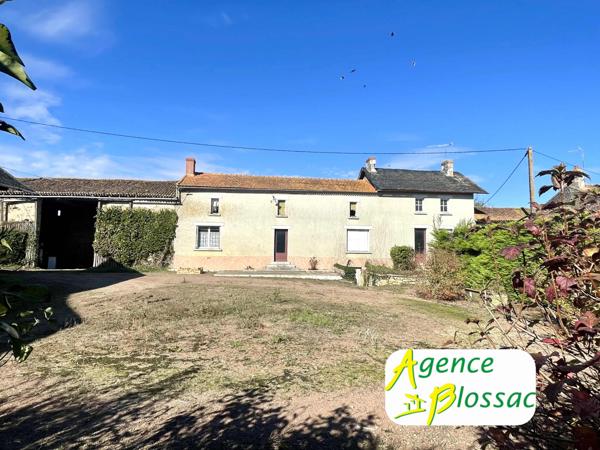 ANCIEN CORPS DE FERME AVEC DEPENDANCES / TERRAIN 5062 M2