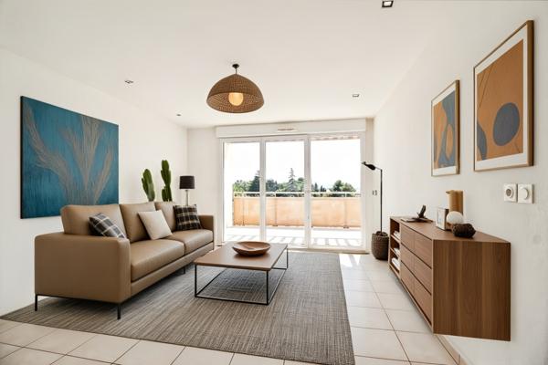 T2 avec terrasse et garage dans résidence récente