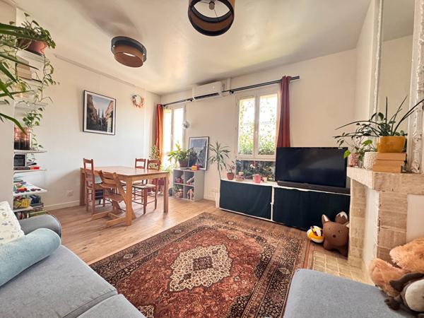 33100 BORDEAUX BASTIDE - Appartement  3 pièces 58m2 (91m2 au sol) et garage à vendre