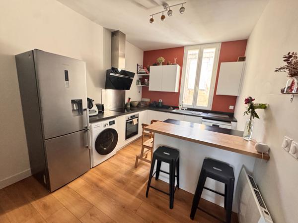 33100 BORDEAUX BASTIDE - Appartement  3 pièces 58m2 (91m2 au sol) et garage à vendre