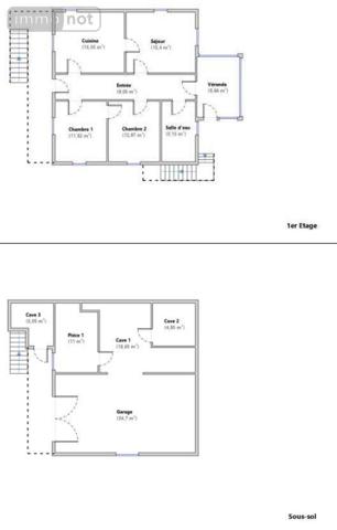 Maison individuelle à vendre à Ydes dans le Cantal (15210), ref : 78T-15029