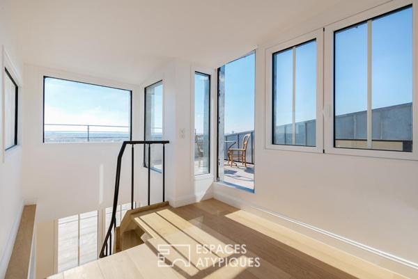 Duplex avec terrasses et rooftop