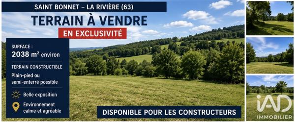Terrain à vendre 2 038 m² Saint-Cyr-la-Roche