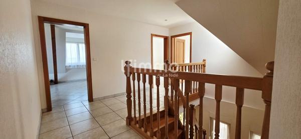 Maison familiale 190 m² – 13,63 ares – 6 chambres – Triple garage