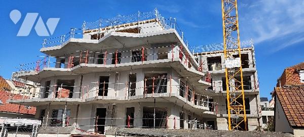T4 NEUF de 114m² avec balcon de 34,60M² SUD/OUEST + 2 caves + un garage secteur Marché du Touquet
