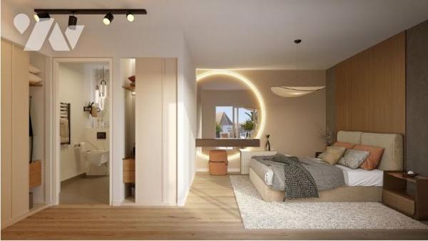 T4 NEUF de 114m² avec balcon de 34,60M² SUD/OUEST + 2 caves + un garage secteur Marché du Touquet