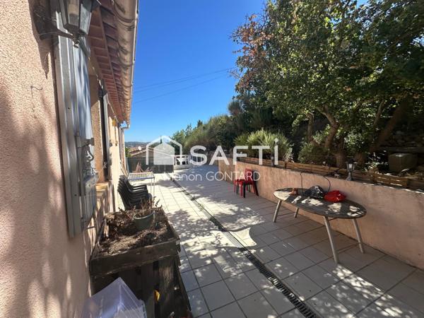 Deux logements réunifiables, jardin, vue dégagée