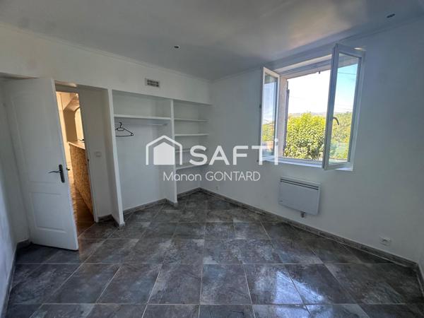 Deux logements réunifiables, jardin, vue dégagée