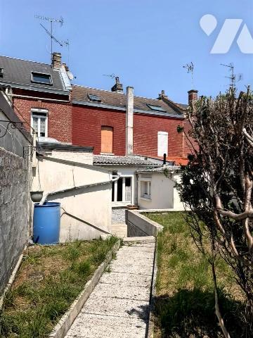 AMIENS (80) - Maison 2 chambres - Quartier St-Acheul - Jardin