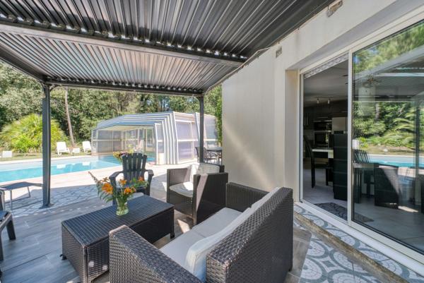 VERTBOIS - DOLUS D'OLÉRON - Maison de plain pied avec piscine en lisière de forêt à 900m de l'Océan.