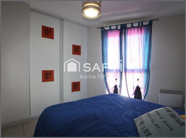 ? Superbe T3 traversant de 63 m² – Dernier étage – Vue imprenable sur les Albères – Canet Plage (150 m de la mer)