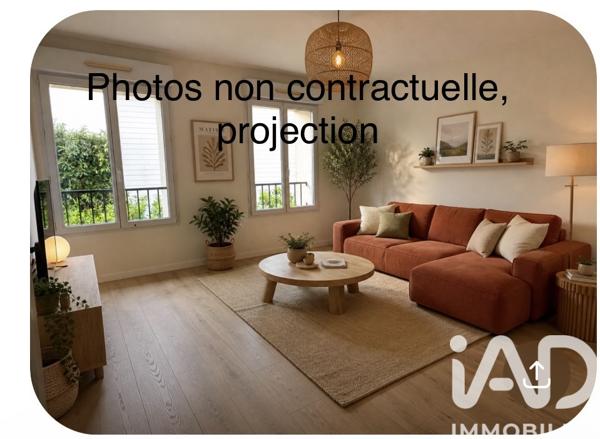 Appartement à vendre 2 pièces 40,93 m² Neuilly-Plaisance