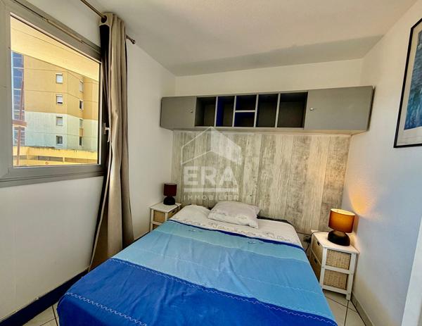 Canet En Roussillon : Appartement à vendre avec loggia vue mer