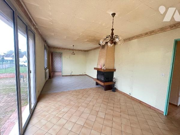 Pavillon de plain-pied avec jardin et garage