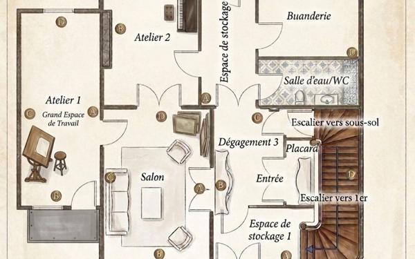 Maison à vendre    6 pièces • 297,84 m2 Paris 16