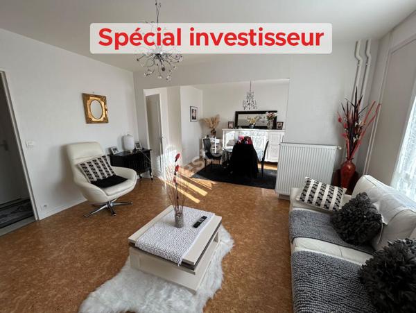 Rennes - Appartement T4 - 75 m² - Balcon - Villejean - Cave - Investisseur