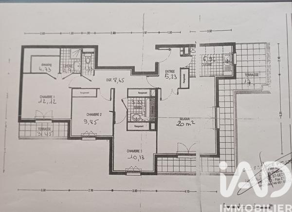 Appartement à vendre 4 pièces 85 m² Bussy-Saint-Georges