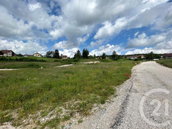 Terrain à vendre  837 m2 L HOPITAL DU GROSBOIS - 25