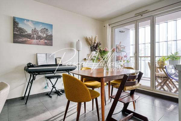 EXCLUSIVITÉ – BOULOGNE-BILLANCOURT QUARTIER ÎLE SEGUIN / RIVES DE SEINE – TRAPÈZE APPARTEMENT 3 PIÈCES TRÈS FONCTIONNEL