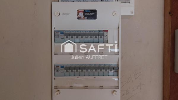 Centre ville de Cosne dans rue peu passante