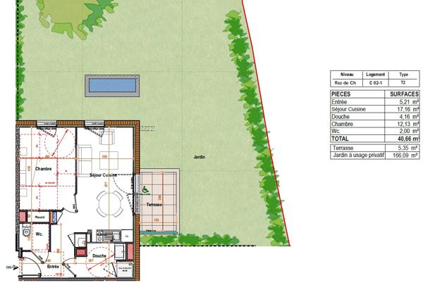 LOCATION TYPE 2 _ PARENTHESE C002,  
Angers 49000