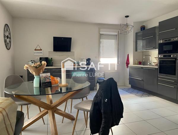 Appartement T3 meublé et loué de 73 m2 avec balcon