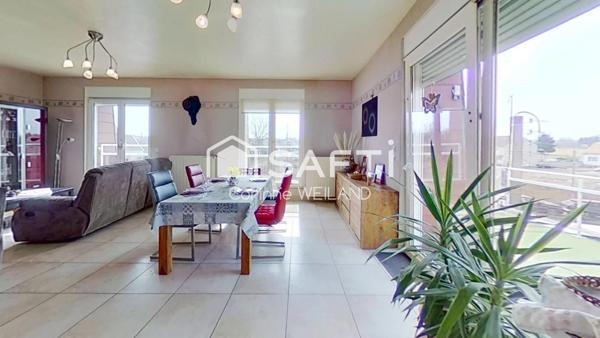 Immeuble de rapport situé à quelques mn de la frontière allemande et de la plateforme de Carling