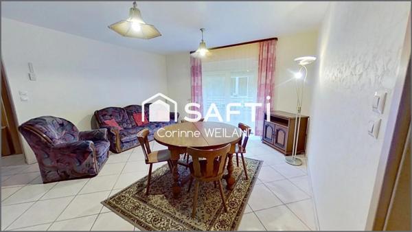 Immeuble de rapport situé à quelques mn de la frontière allemande et de la plateforme de Carling